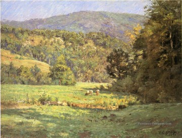 Roan Montagne Impressionniste Indiana Paysages Théodore Clement Steele Peinture à l'huile